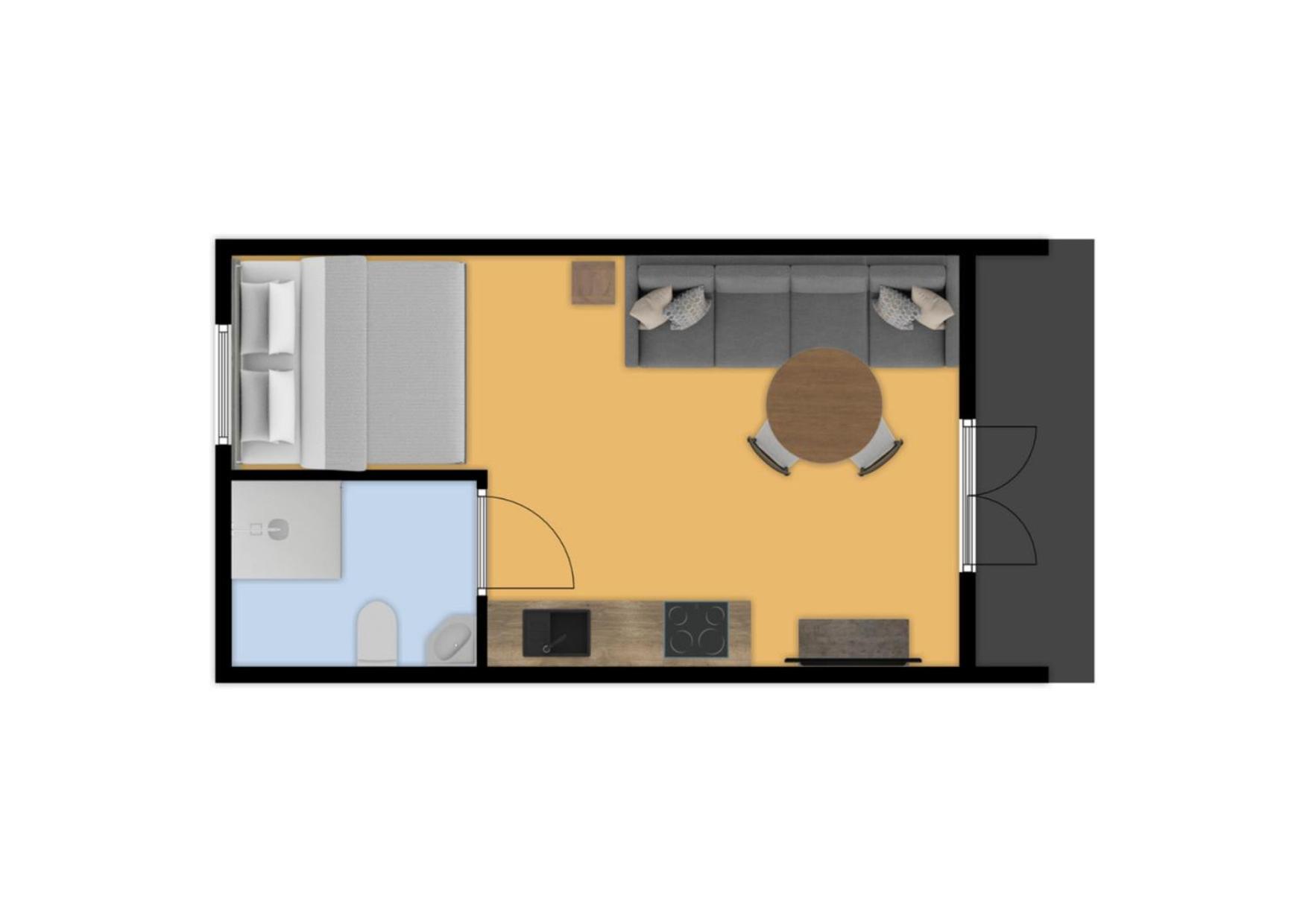 Rcn De Jagerstee Hotel Епе Стая снимка